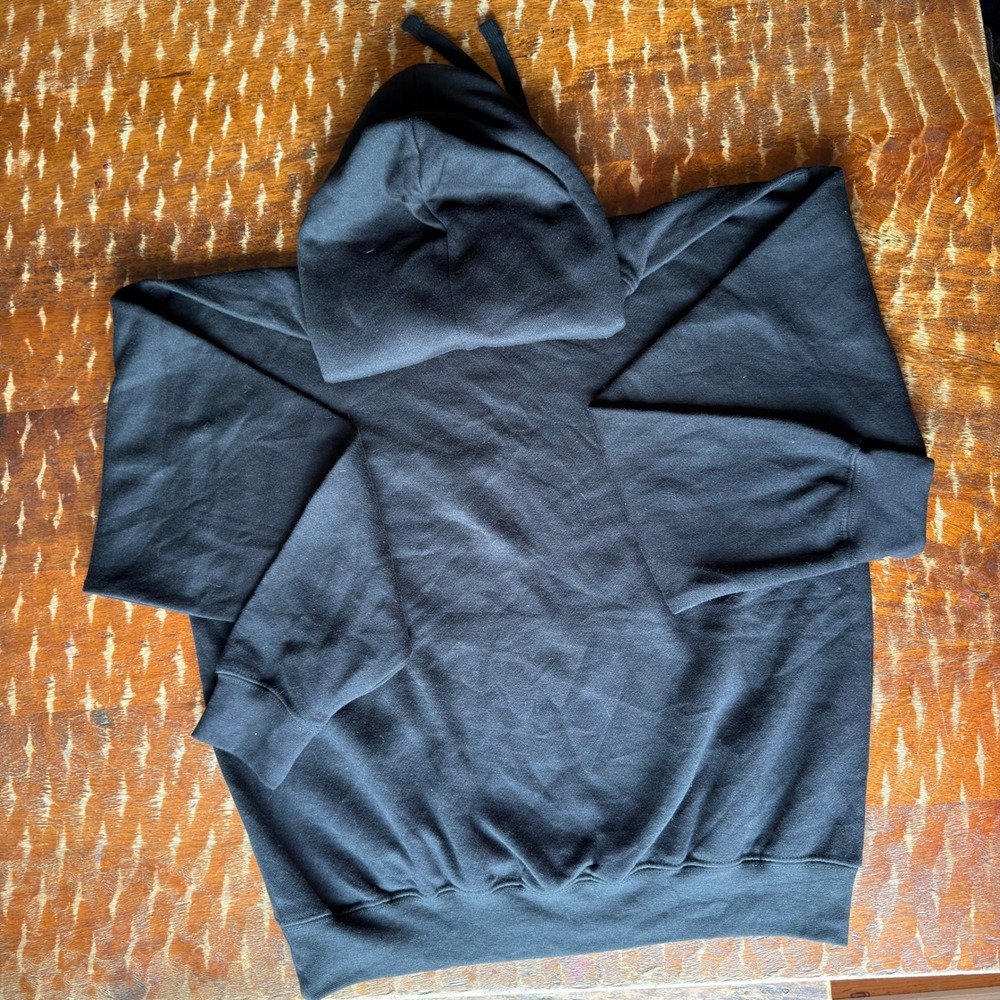 Pacific & Co Pittsburgh Steelers Hoodie Women Medium Black Good Heart Graphic - Picture 2 of 5